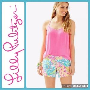 Lilly Pulitzer Shorts Lovers Coral